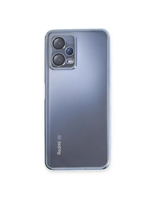 Xiaomi Redmi Note 12 5g Kılıf Razer Lensli Silikon - Açık Mavi