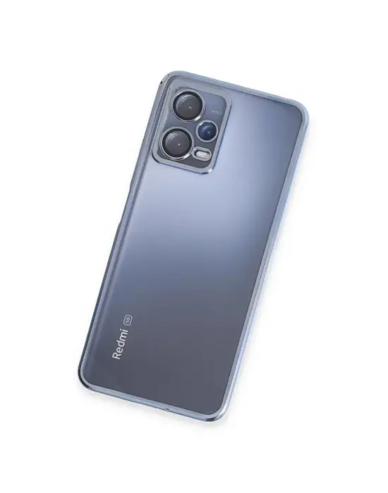 Xiaomi Redmi Note 12 5g Kılıf Razer Lensli Silikon - Açık Mavi