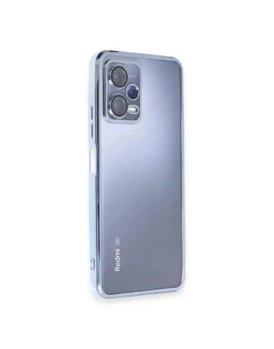 Xiaomi Redmi Note 12 5g Kılıf Razer Lensli Silikon - Açık Mavi