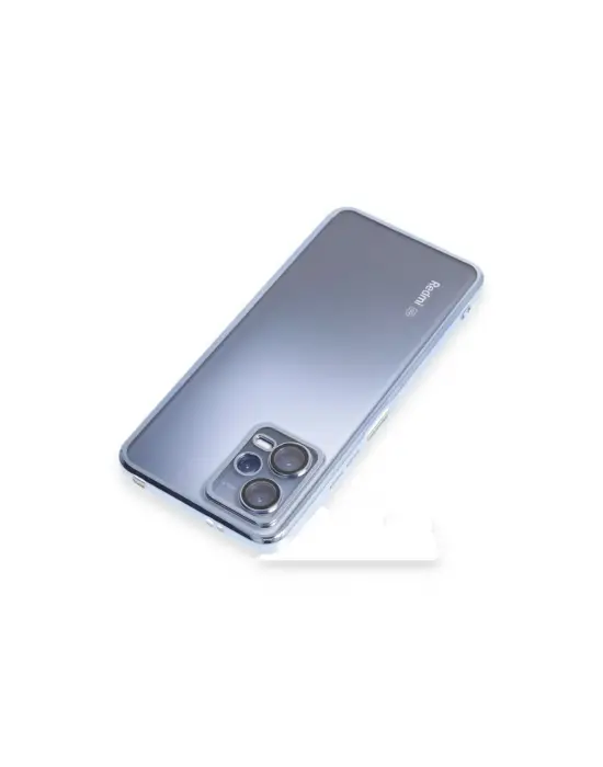 Xiaomi Redmi Note 12 5g Kılıf Razer Lensli Silikon - Açık Mavi