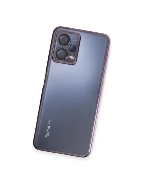Xiaomi Redmi Note 12 5g Kılıf Razer Lensli Silikon - Mor