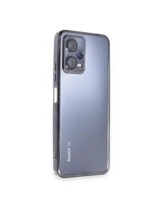 Xiaomi Redmi Note 12 5g Kılıf Razer Lensli Silikon - Siyah