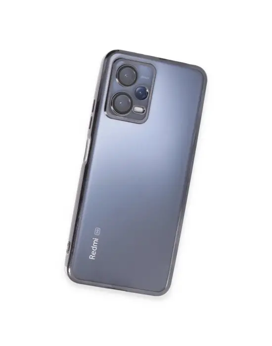 Xiaomi Redmi Note 12 5g Kılıf Razer Lensli Silikon - Siyah