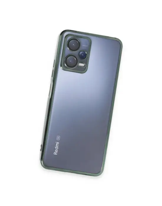 Xiaomi Redmi Note 12 5g Kılıf Razer Lensli Silikon - Yeşil