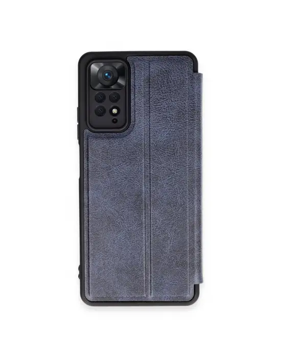 Xiaomi Redmi Note 12 Pro 4g Kılıf Flip Cover - Lacivert