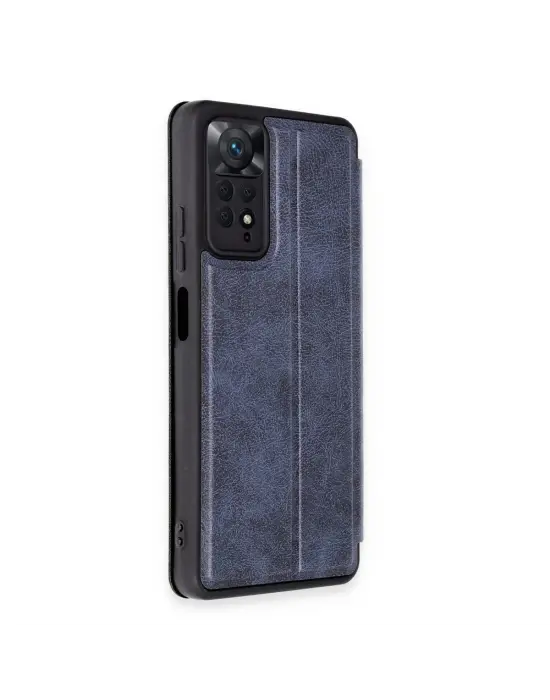 Xiaomi Redmi Note 12 Pro 4g Kılıf Flip Cover - Lacivert