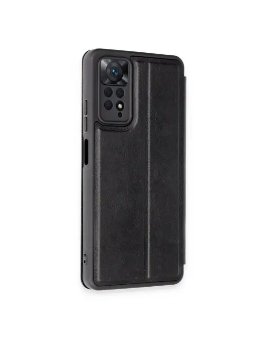 Xiaomi Redmi Note 12 Pro 4g Kılıf Flip Cover - Siyah