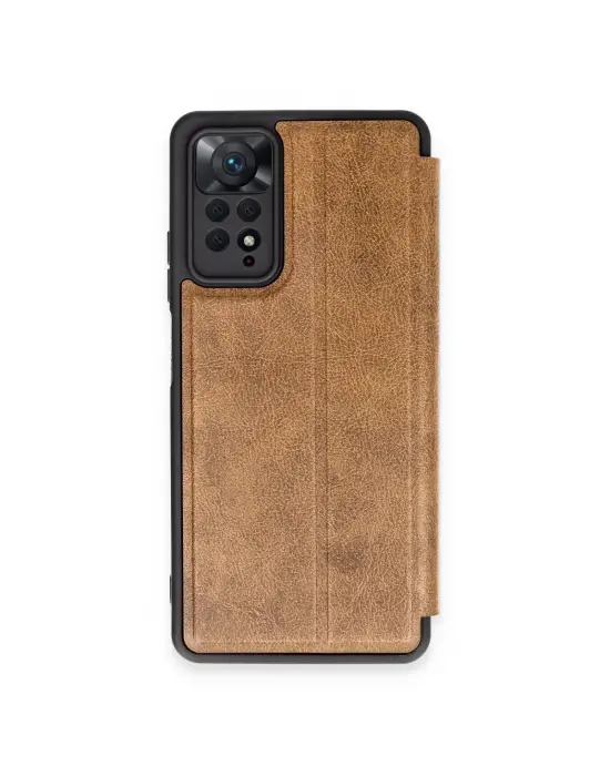 Xiaomi Redmi Note 12 Pro 4g Kılıf Flip Cover - Taba