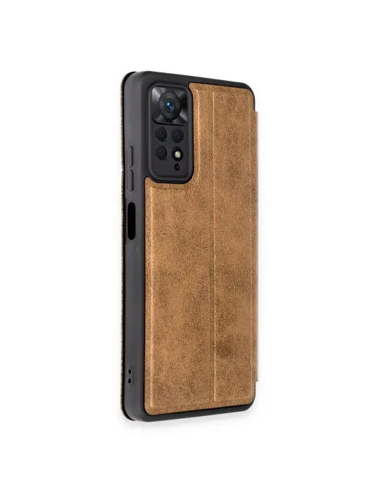 Xiaomi Redmi Note 12 Pro 4g Kılıf Flip Cover - Taba