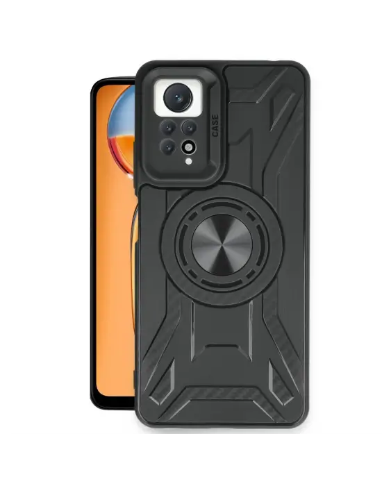 Xiaomi Redmi Note 12 Pro 4g Kılıf Lincoln Silikon - Siyah