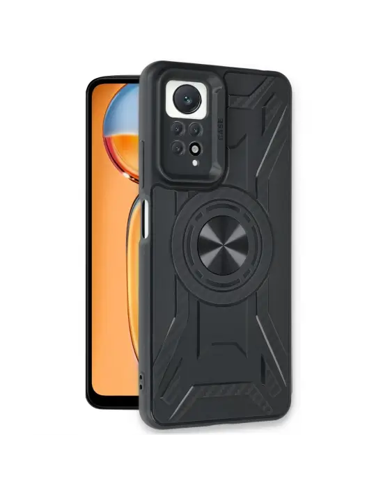 Xiaomi Redmi Note 12 Pro 4g Kılıf Lincoln Silikon - Siyah
