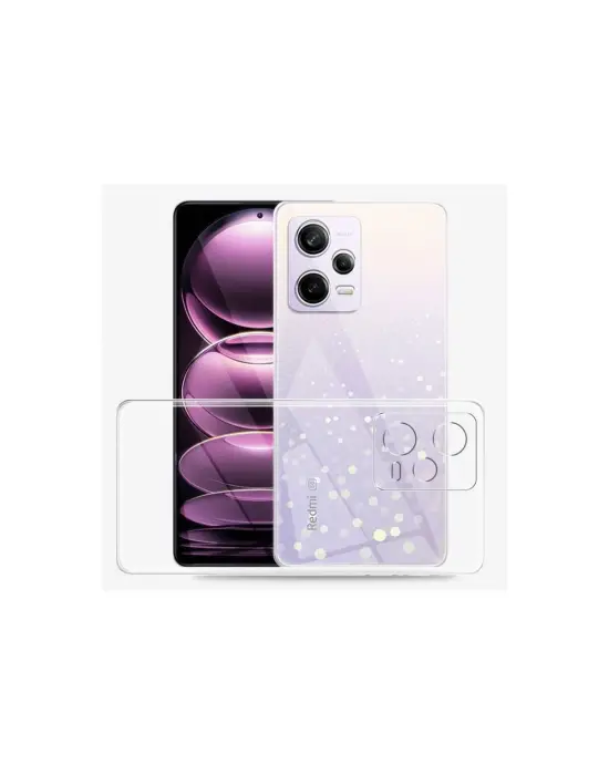 Xiaomi Redmi Note 12 Pro 5g Kılıf Lüx Şeffaf Silikon