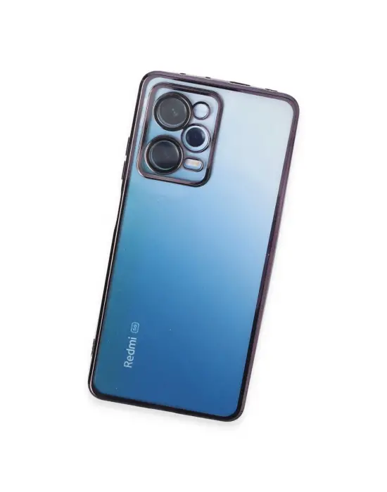 Xiaomi Redmi Note 12 Pro 5g Kılıf Razer Lensli Silikon - Mor