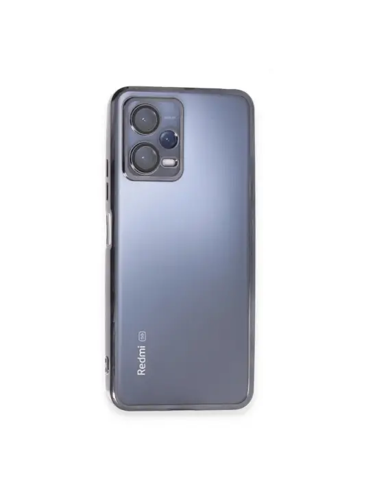 Xiaomi Redmi Note 12 Pro 5g Kılıf Razer Lensli Silikon - Siyah