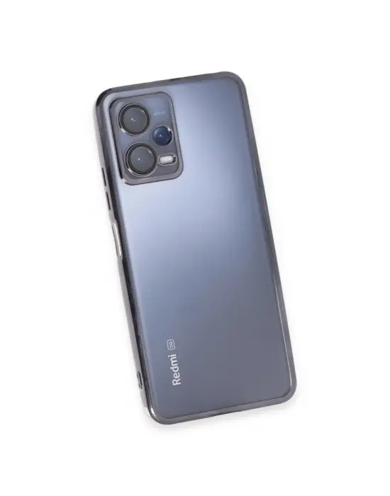 Xiaomi Redmi Note 12 Pro 5g Kılıf Razer Lensli Silikon - Siyah