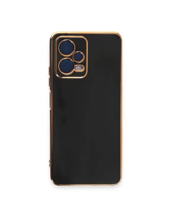 Xiaomi Redmi Note 12 Pro 5g Kılıf Volet Silikon - Siyah