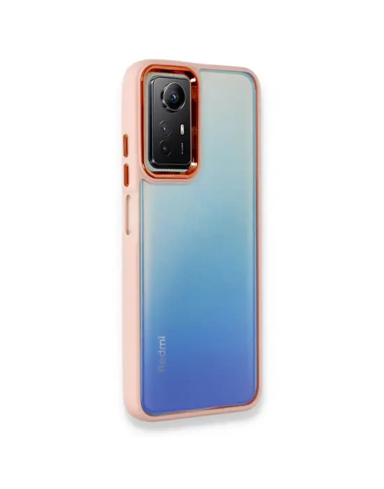 Xiaomi Redmi Note 12s Kılıf Dora Kapak - Pudra