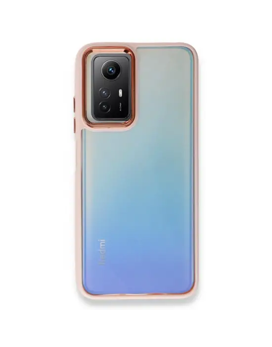Xiaomi Redmi Note 12s Kılıf Dora Kapak - Pudra