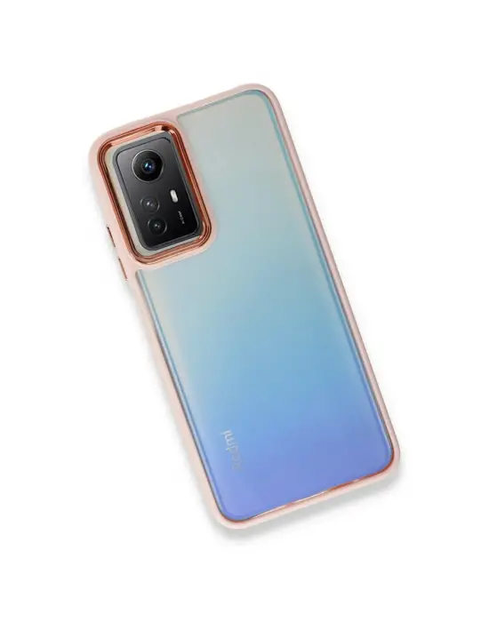Xiaomi Redmi Note 12s Kılıf Dora Kapak - Pudra