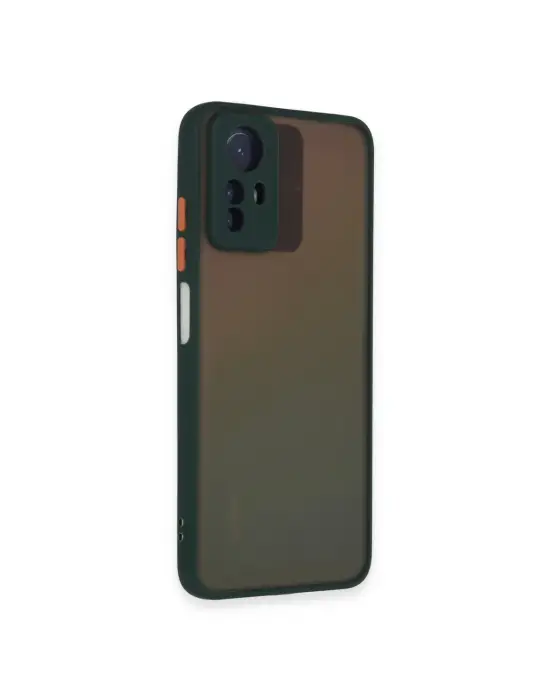 Xiaomi Redmi Note 12s Kılıf Montreal Silikon Kapak - Yeşil