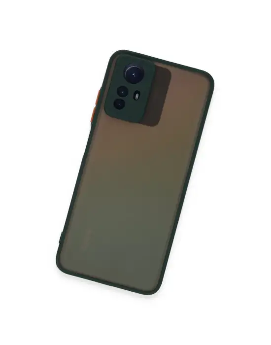 Xiaomi Redmi Note 12s Kılıf Montreal Silikon Kapak - Yeşil