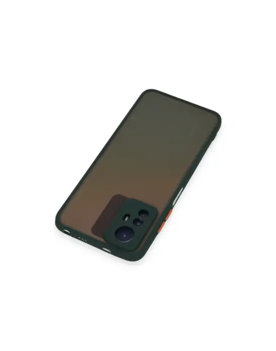 Xiaomi Redmi Note 12s Kılıf Montreal Silikon Kapak - Yeşil