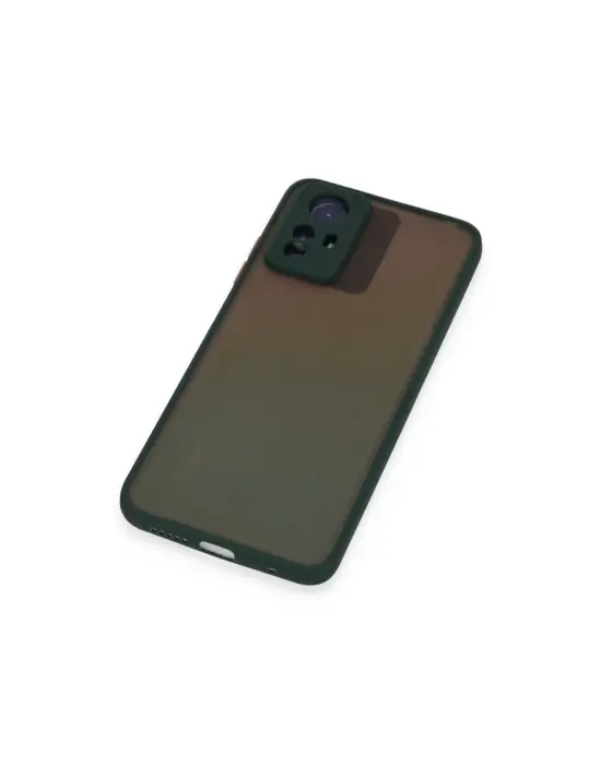 Xiaomi Redmi Note 12s Kılıf Montreal Silikon Kapak - Yeşil