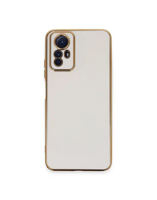 Xiaomi Redmi Note 12s Kılıf Volet Silikon - Beyaz