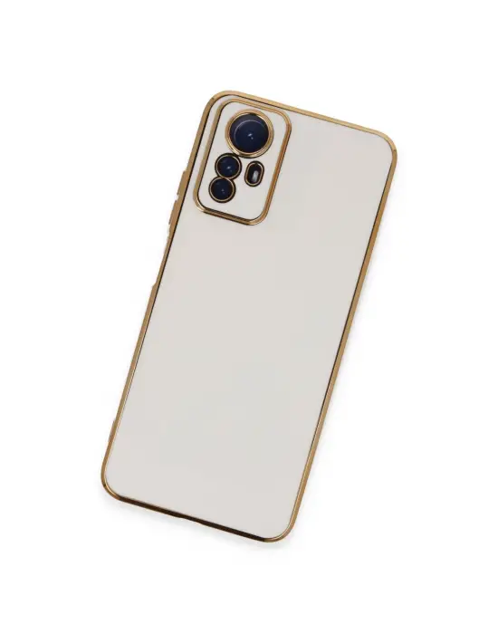 Xiaomi Redmi Note 12s Kılıf Volet Silikon - Beyaz