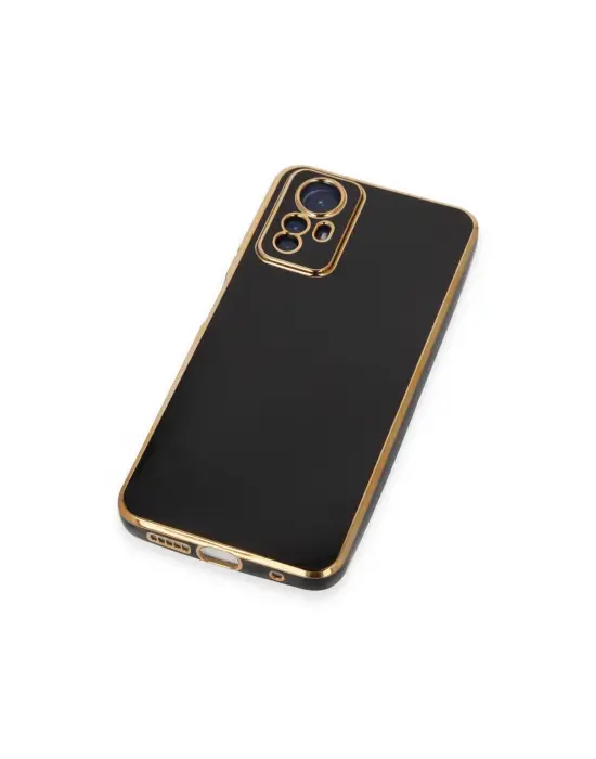 Xiaomi Redmi Note 12s Kılıf Volet Silikon - Siyah