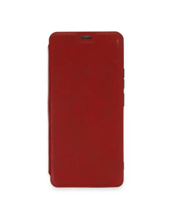 Xiaomi Redmi Note 13 4g Kılıf Flip Cover - Kırmızı