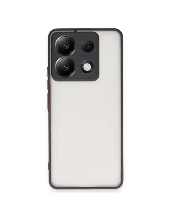 Xiaomi Redmi Note 13 5g Kılıf Montreal Silikon Kapak - Siyah