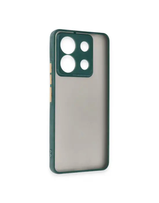 Xiaomi Redmi Note 13 5g Kılıf Montreal Silikon Kapak - Yeşil