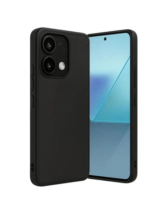 Xiaomi Redmi Note 13 Pro 4g Kılıf Aras Deri Kapak - Siyah