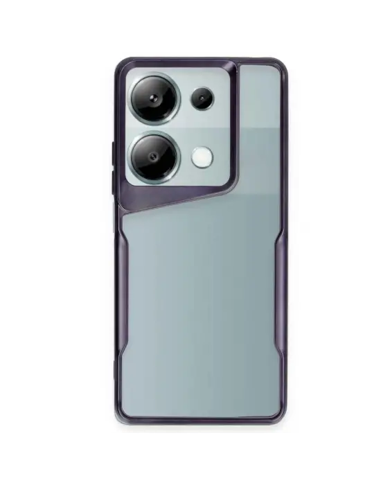 Xiaomi Redmi Note 13 Pro 4g Kılıf Boyi Silikon Kapak - Derin Mor