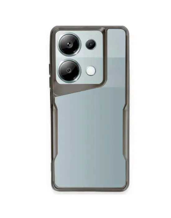 Xiaomi Redmi Note 13 Pro 4g Kılıf Boyi Silikon Kapak - Titan Gri
