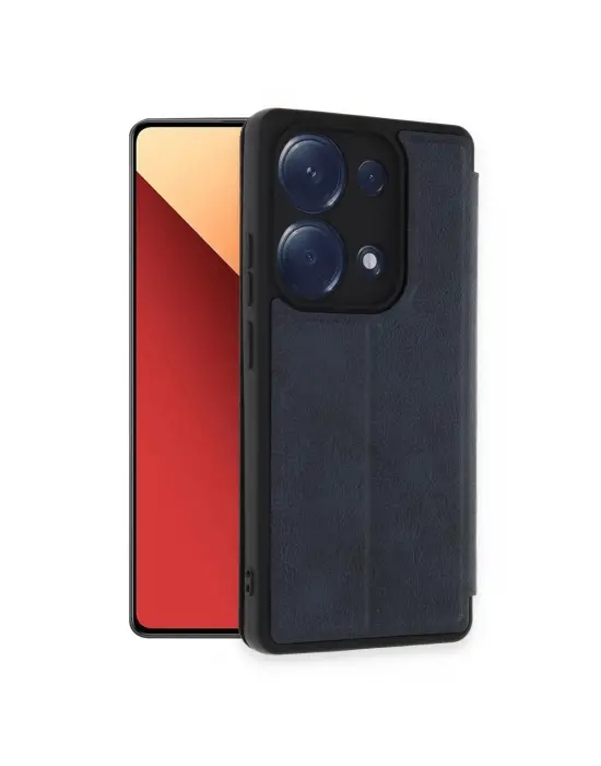 Xiaomi Redmi Note 13 Pro 4g Kılıf Flip Cover - Lacivert