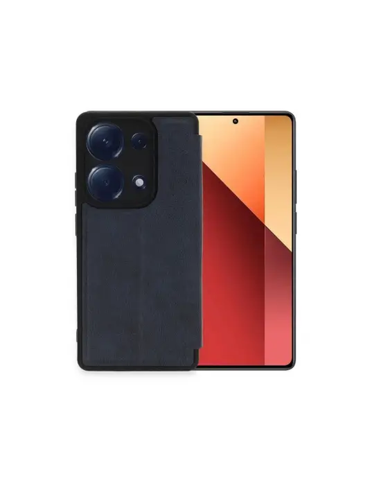 Xiaomi Redmi Note 13 Pro 4g Kılıf Flip Cover - Lacivert