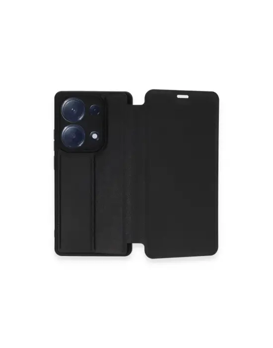 Xiaomi Redmi Note 13 Pro 4g Kılıf Flip Cover - Siyah