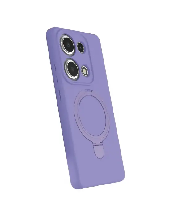 Xiaomi Redmi Note 13 Pro 4g Regal Magsafe Standlı Kapak - Lila