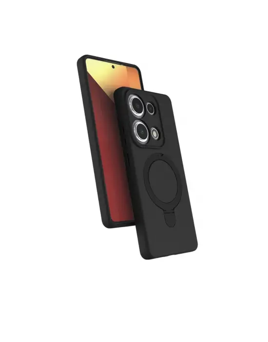 Xiaomi Redmi Note 13 Pro 4g Regal Magsafe Standlı Kapak - Siyah