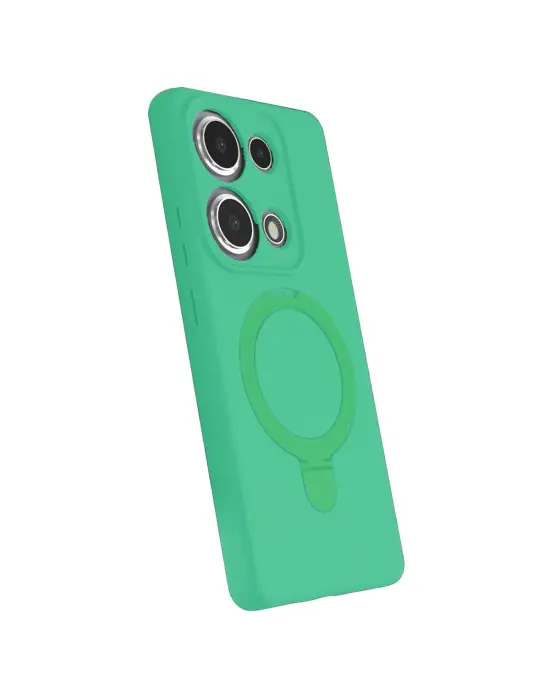 Xiaomi Redmi Note 13 Pro 4g Regal Magsafe Standlı Kapak - Yeşil