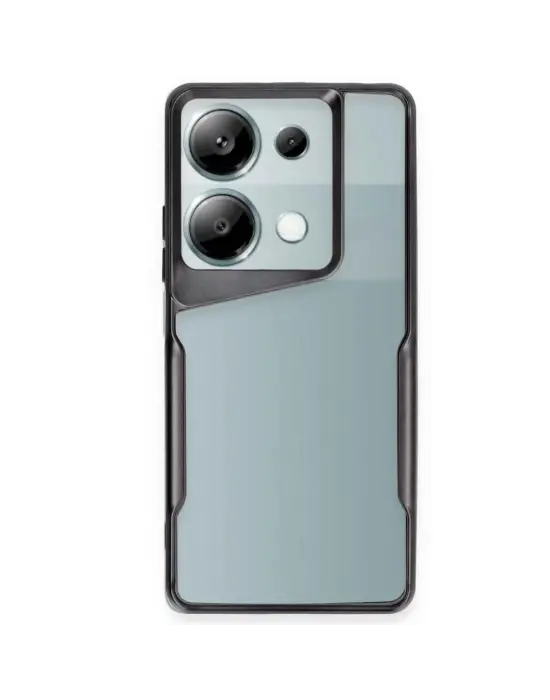 Xiaomi Redmi Note 13 Pro 5g Kılıf Boyi Silikon Kapak - Siyah