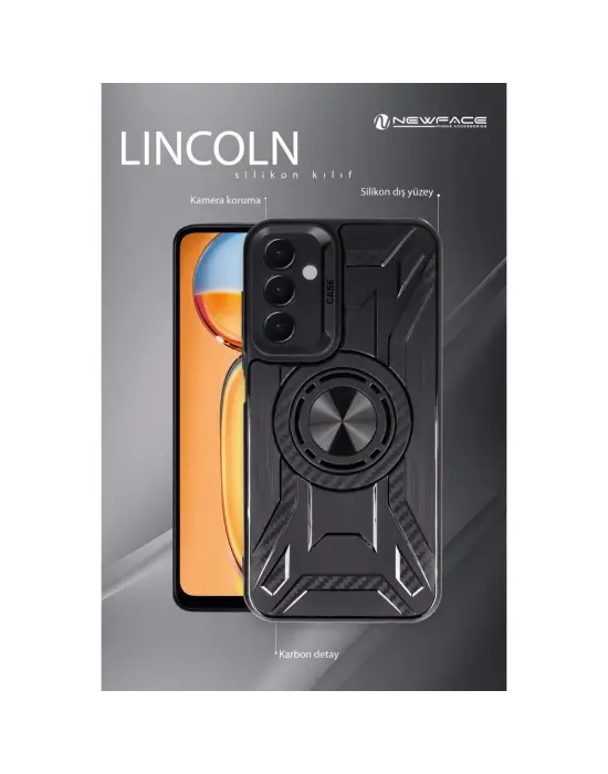 Xiaomi Redmi Note 13 Pro 5g Kılıf Lincoln Silikon - Siyah