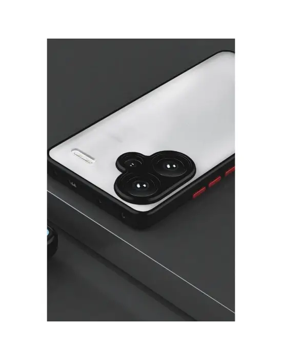 Xiaomi Redmi Note 13 Pro Plus Kılıf Montreal Silikon Kapak - Siyah