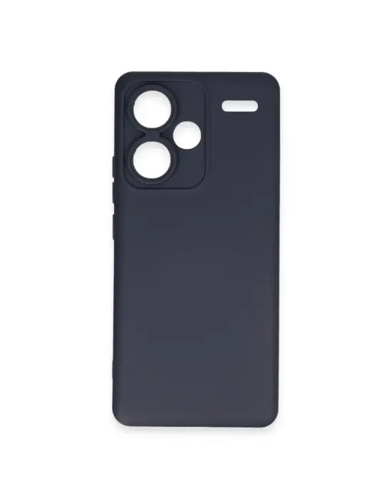 Xiaomi Redmi Note 13 Pro Plus Kılıf Nano İçi Kadife Silikon - Lacivert