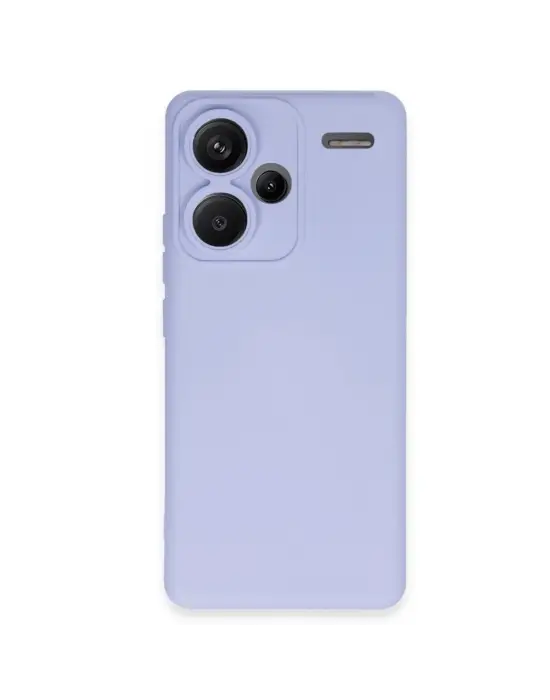 Xiaomi Redmi Note 13 Pro Plus Kılıf Nano İçi Kadife Silikon - Lila