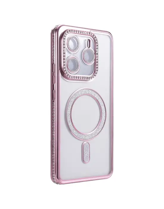 Xiaomi Redmi Note 14 4g Joke Simli Magneticsafe Kılıf - Pembe