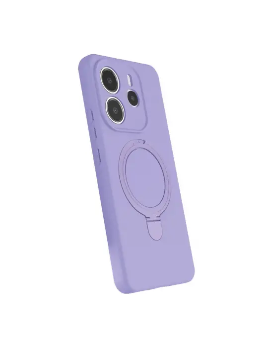 Xiaomi Redmi Note 14 4g Regal Magsafe Standlı Kapak - Lila