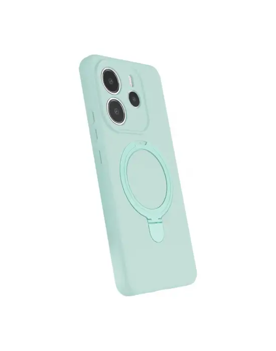 Xiaomi Redmi Note 14 4g Regal Magsafe Standlı Kapak - Su Yeşili